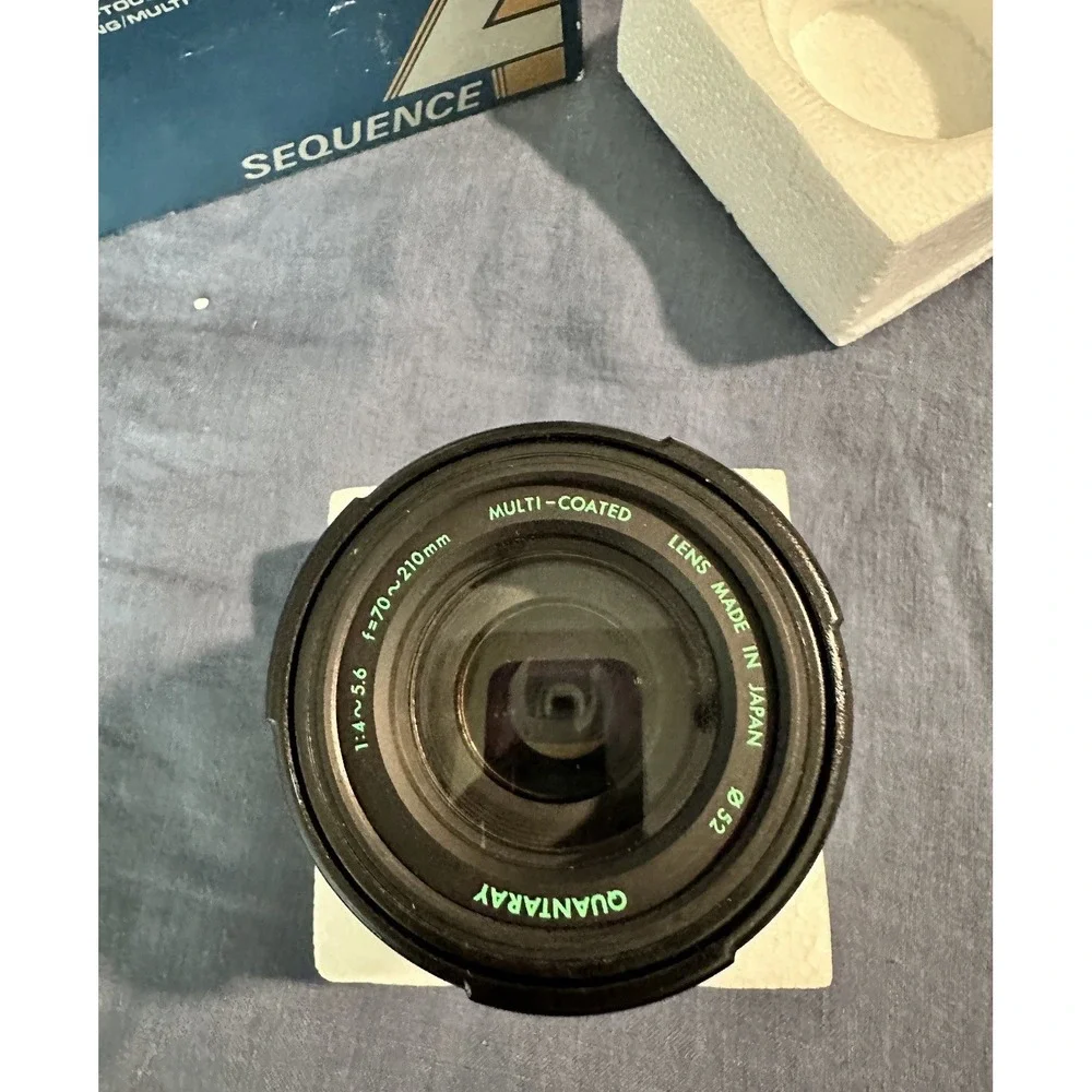 NEW Quantaray 70-210mm f4-5.6‎ Sequence Lens for Pentax K  25-166-2532